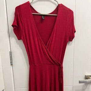 Forever 21 mock wrap dress